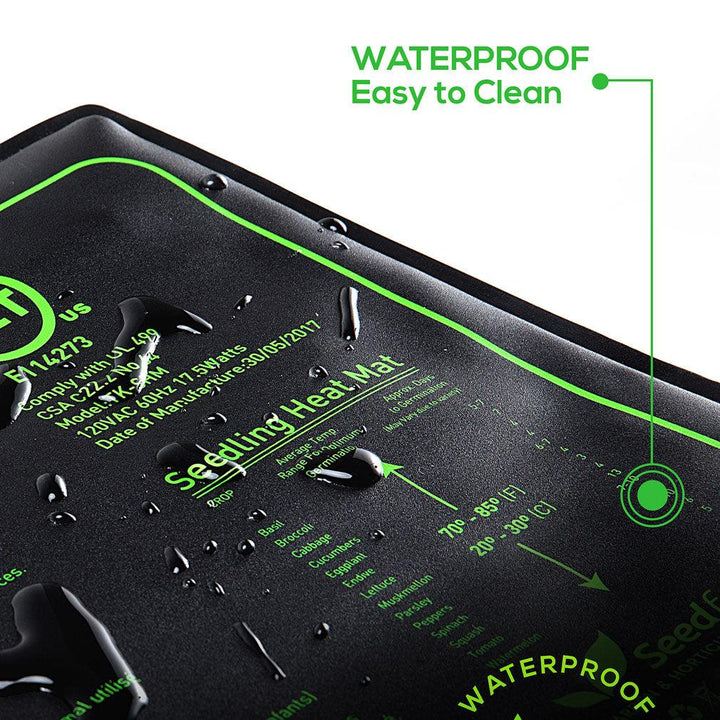 Seedfactor Waterproof Durable Seedling Heat Mat - SeedFactor