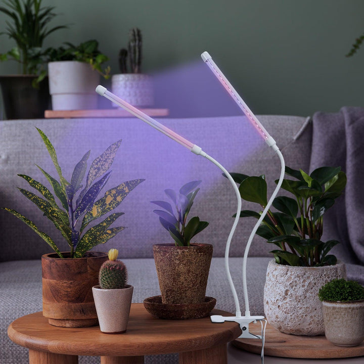 Seedfactor Grow Lights with Flexible Gooseneck for Indoor Plants - SeedFactor