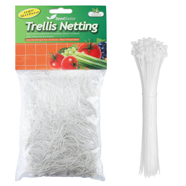 Seedfactor Plant Trellis Netting - SeedFactor