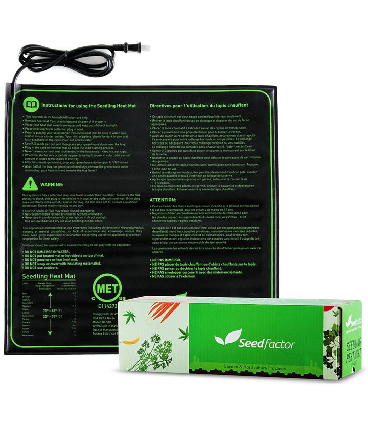 Seedfactor Waterproof Durable Seedling Heat Mat - SeedFactor